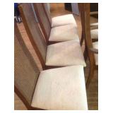 Matching Set of 6 Chairs - 2 Captains Chairs