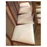 Matching Set of 6 Chairs - 2 Captains Chairs