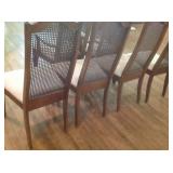 Matching Set of 6 Chairs - 2 Captains Chairs