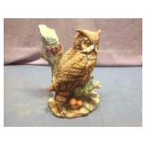 Ezra Brooks Owl Decanter