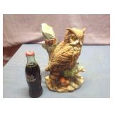 Ezra Brooks Owl Decanter