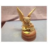 Ezra Brooks Owl Decanter