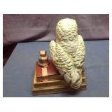Ezra Brooks Owl Decanter