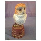 Ezra Brooks Owl Decanter