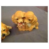 Homco Puppy Figures