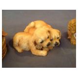Homco Puppy Figures