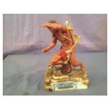 Ski Country Look Out Indian 1977 Decanter