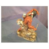 Ski Country Look Out Indian 1977 Decanter