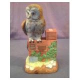 Ezra Brooks Owl Decanter