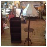 Bookcase & Light Stand