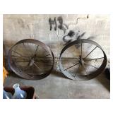 Pair of Steel Wheels
