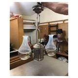 Vintage Kerosene Hanging Lamp