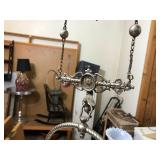 Vintage Kerosene Hanging Lamp