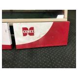 Pair of Cenex Metal Signs