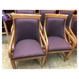 8 Chairs with Armrests