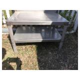 Heavy Commercial Kitchen Table/Rack