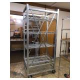 Large Commercial Restaurant Rack on Wheels