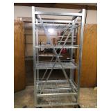 Large Commercial Restaurant Rack on Wheels