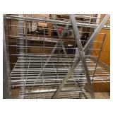 Large Commercial Restaurant Rack on Wheels