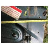 Bolens Riding Lawn Mower with 42" Push Blade