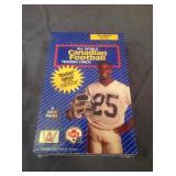 1991 All World Canadian Football Factory Sealed Box
