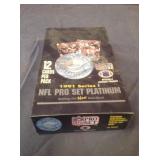 1991 Pro Set Platinum Football Series 1 Factory Sealed Wax Box