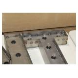 Lot of (2) Metal Lighted Letters 18"H  with Letter N and Letter T