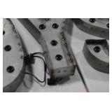 Lot of (4) Metal Lighted Letters 18"H  with Letters T, O, Y, S