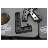 Lot of (2) Metal Lighted Letters 18"H  with Letter K and Letter L