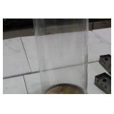 Glass Cloche 31"Hx12"D  with Wood Base