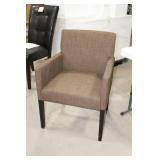 Living Room Arm Chair Brown 25"Wx22"Dx34"H