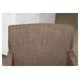 Living Room Arm Chair Brown 25"Wx22"Dx34"H