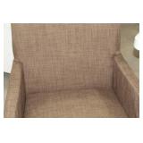 Living Room Arm Chair Brown 25"Wx22"Dx34"H