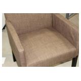 Living Room Arm Chair Brown 25"Wx22"Dx34"H