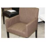 Living Room Arm Chair Brown 25"Wx22"Dx34"H