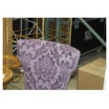 Dining Chair Purple 22"Wx20"Dx37"H