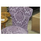 Dining Chair Purple 22"Wx20"Dx37"H