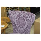 Dining Chair Purple 22"Wx20"Dx37"H
