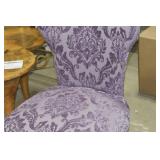 Dining Chair Purple 22"Wx20"Dx37"H