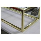 Metal Coffee Table Frame Gold 48"Lx22"Wx14-1/4"H