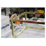Metal Coffee Table Frame Gold 48"Lx22"Wx14-1/4"H