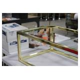 Metal Coffee Table Frame Gold 48"Lx22"Wx14-1/4"H