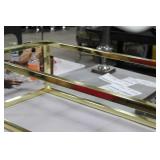Metal Coffee Table Frame Gold 48"Lx22"Wx14-1/4"H