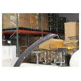 Tusk Vase Black 39"H
