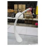 Tusk Vase White 39"H