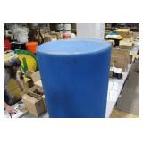 Plastic Patio Bar Table Blue 42"Hx30"D