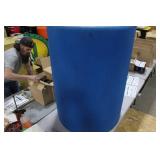 Plastic Patio Bar Table Blue 42"Hx30"D