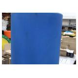 Plastic Patio Bar Table Blue 42"Hx30"D