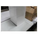 Accent Décor Pedestal White 13-1/2"Lx13-1/2"Wx47"H (in box)