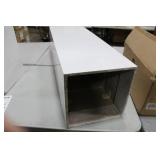 Accent Décor Pedestal White 13-1/2"Lx13-1/2"Wx47"H (in box)